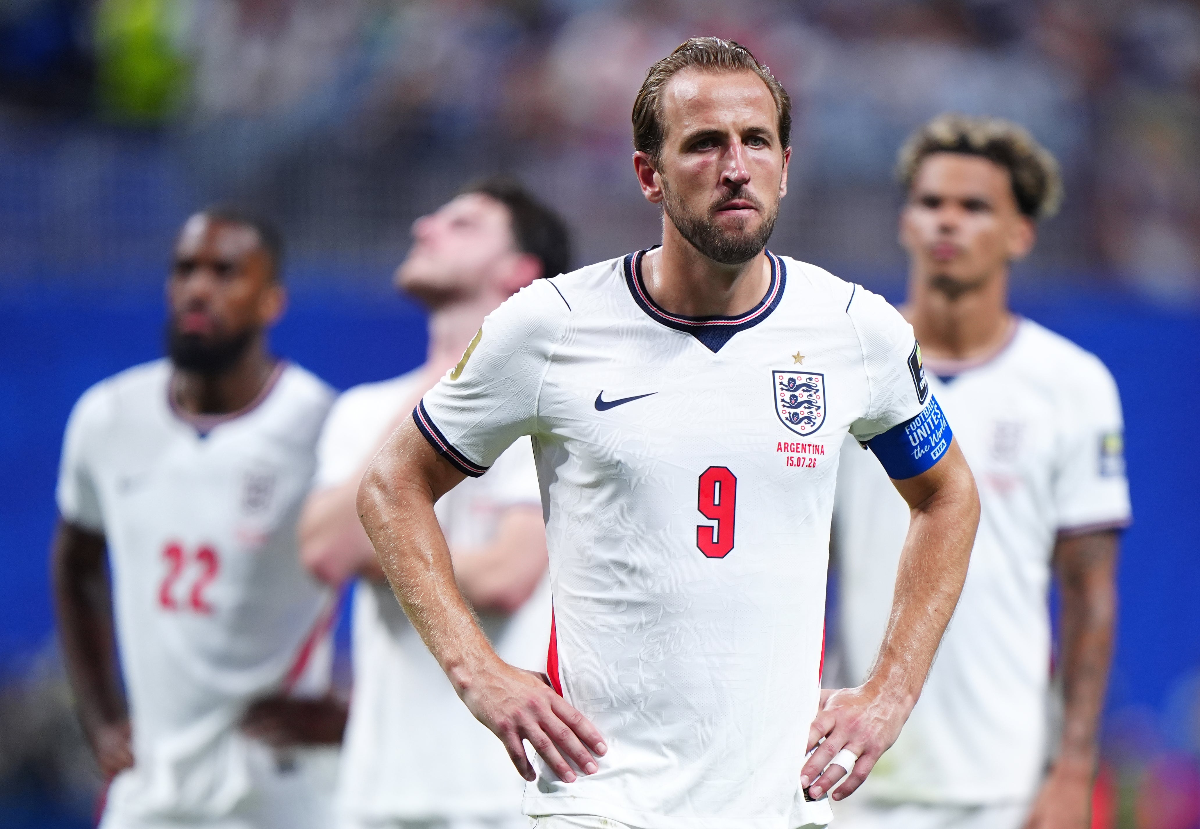 Kane admitted his team was ‘devastated’ after Wednesday’s loss