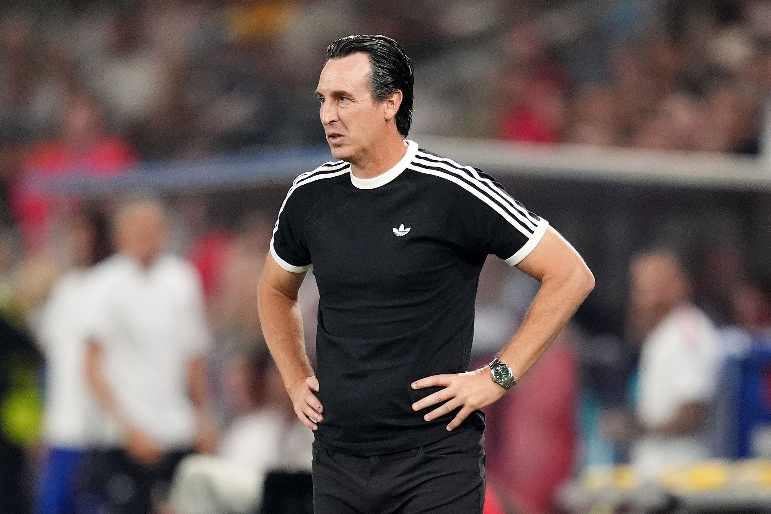 Aston Villa manager Unai Emery