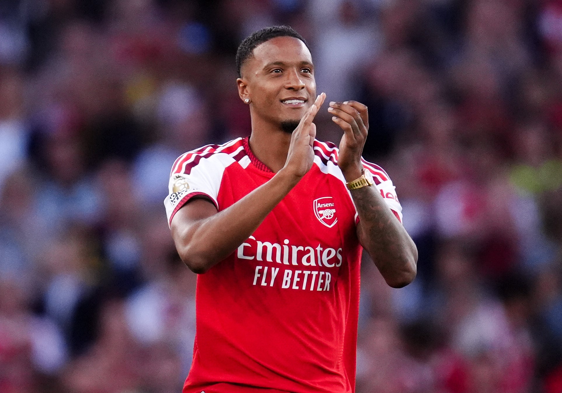 Ezri Konsa joined Arsenal from Aston Villa last week (John Walton/PA)