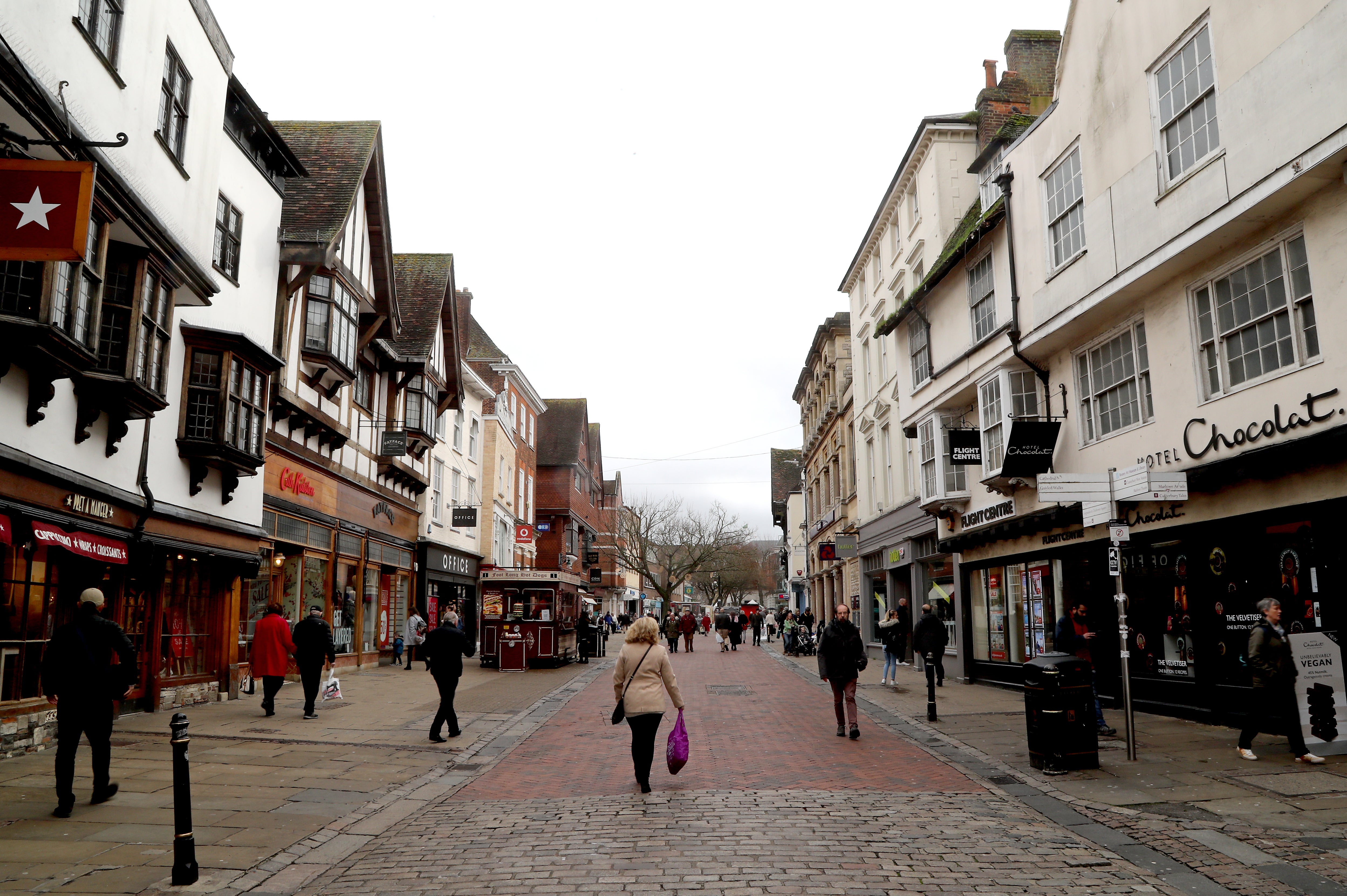 Reviving Britain’s high streets has been a key focus for the Prime Minister since he took over in No 10 (Gareth Fuller/PA)