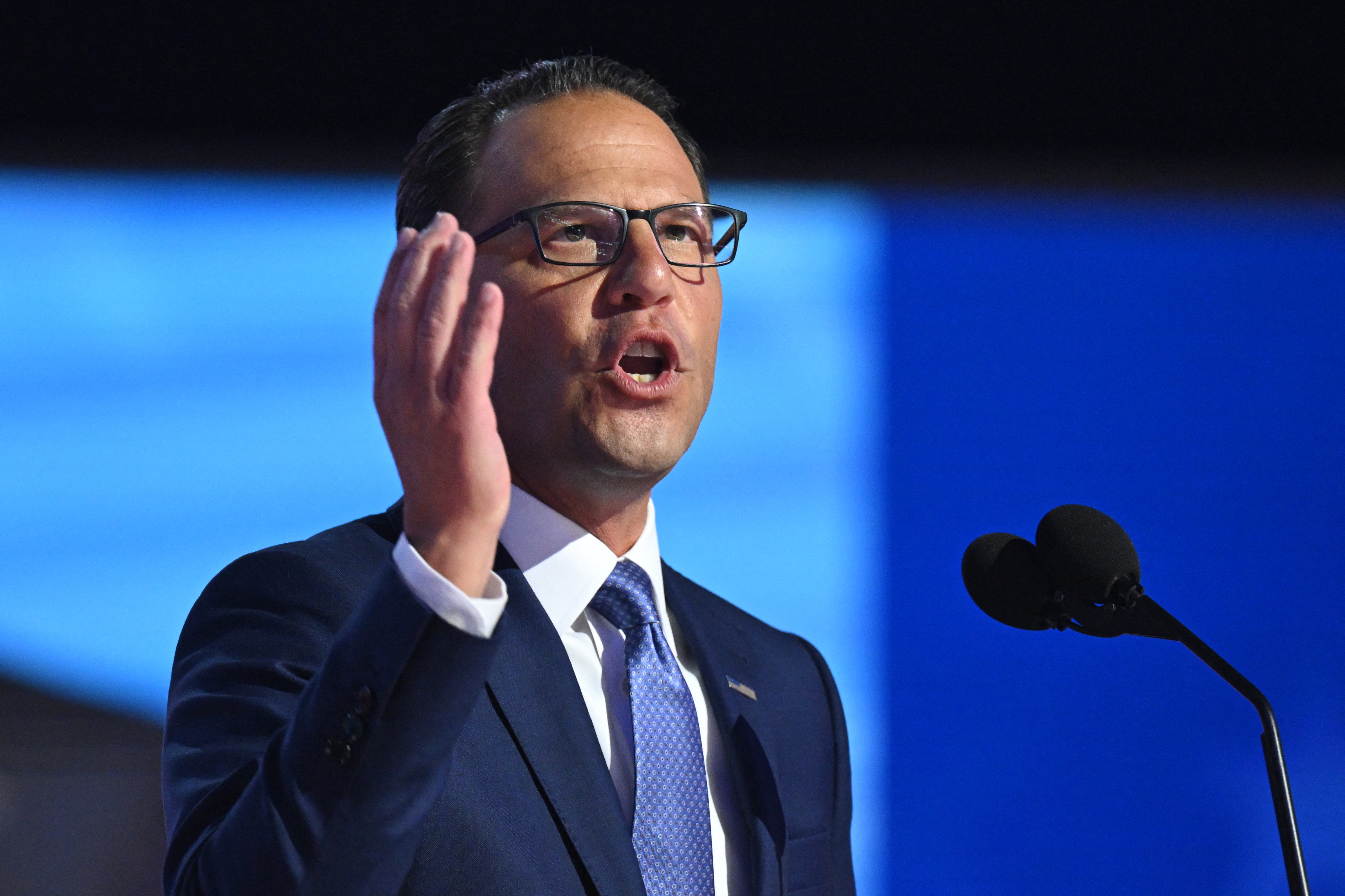 Shapiro (pictured) and RFK Jr. have accused each other of politicizing the outbreak in Pennsylvania, the latest state to grapple with a resurgence of measles since the Trump administration took office