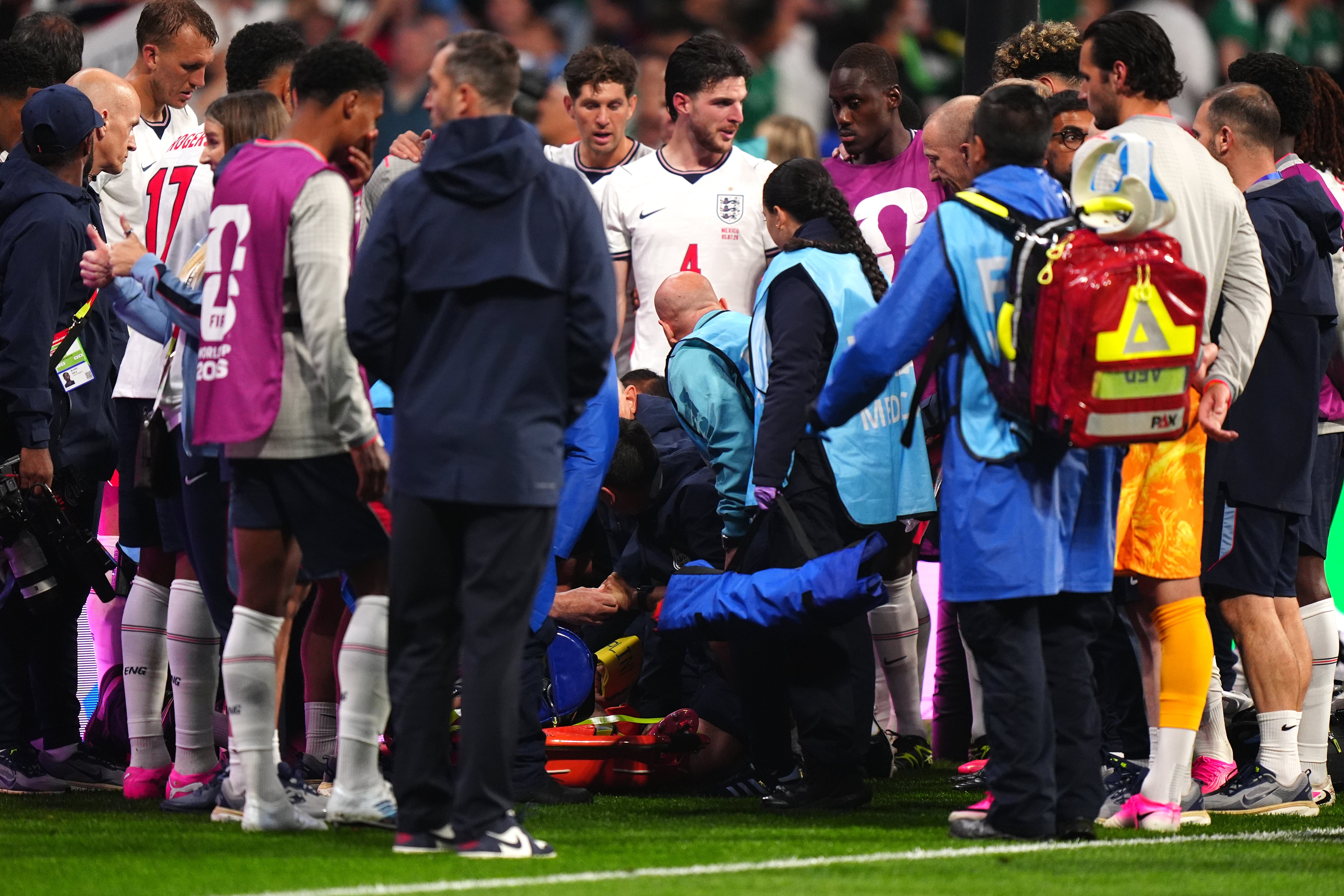 Tuchel felt the concern shown by England’s players after injury to Jordan Henderson underlined the spirit in the camp (Bradley Collyer/PA)