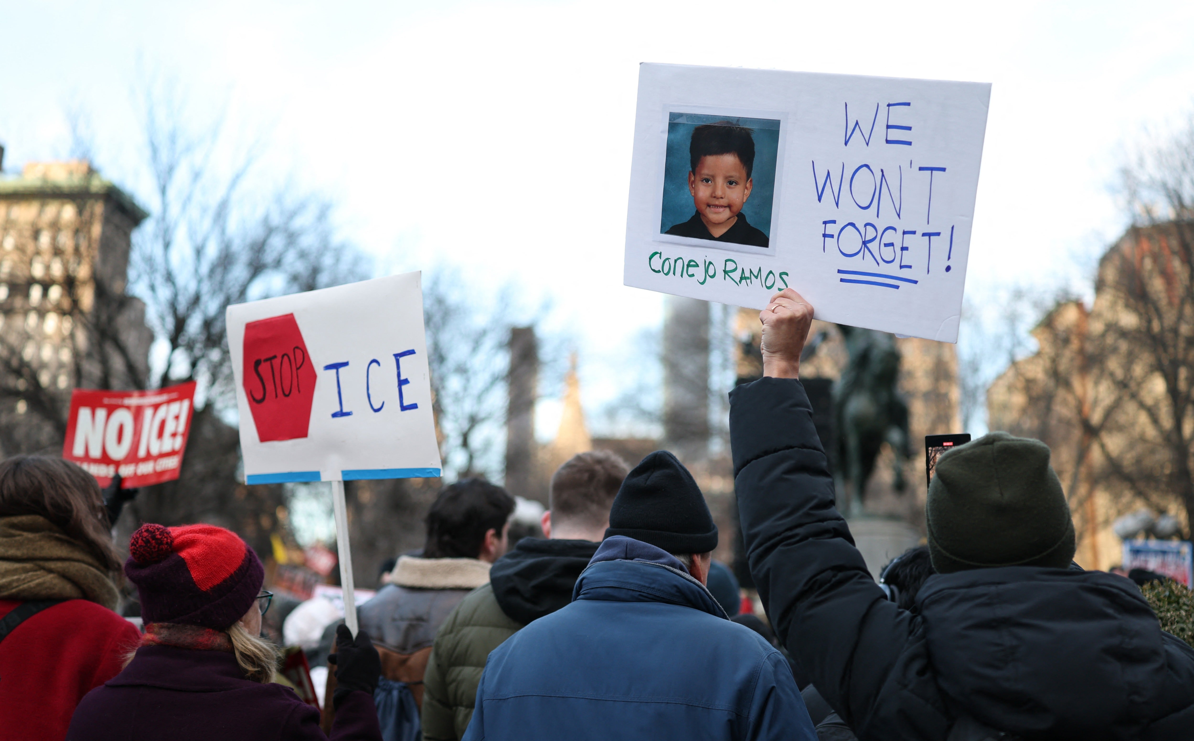 As federal agents turned neighborhood streets and school zones into stakeouts during Operation Metro Surge, thousands of Minnesotans took to the streets to protest