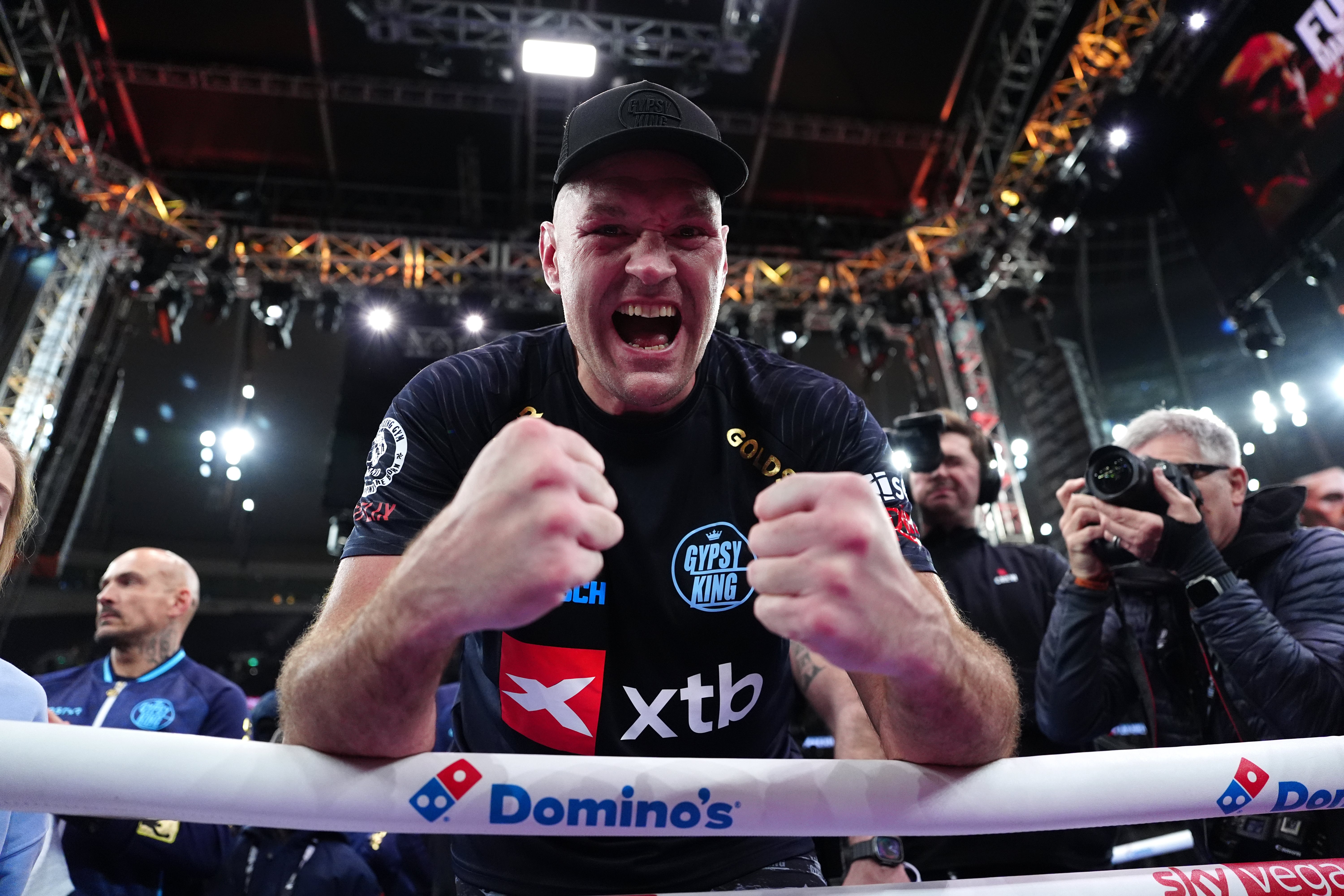 Tyson Fury will take on Anthony Joshua (Bradley Collyer/PA)