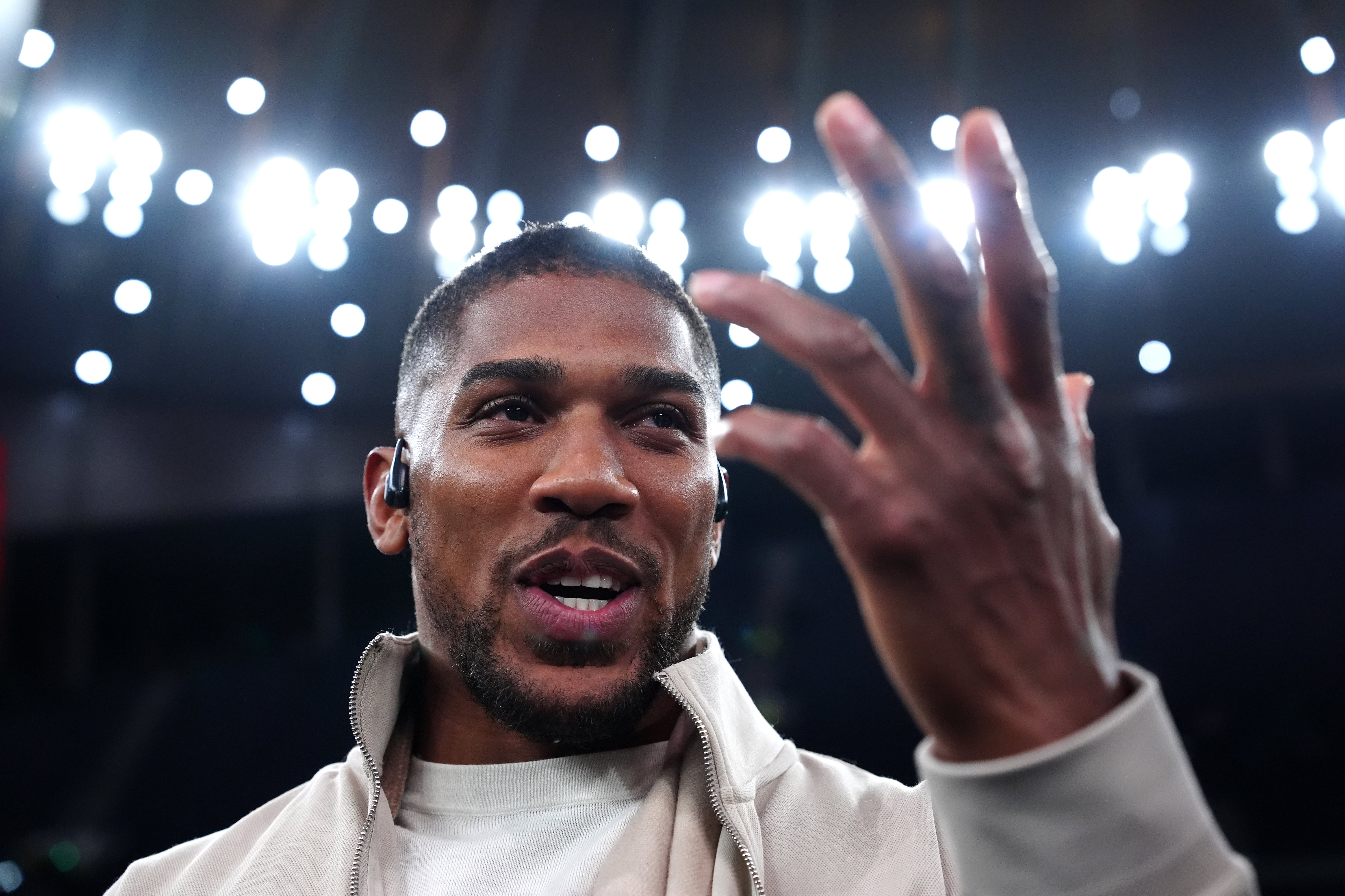 Anthony Joshua remains a deadly finisher with knockout power (Bradley Collyer/PA)