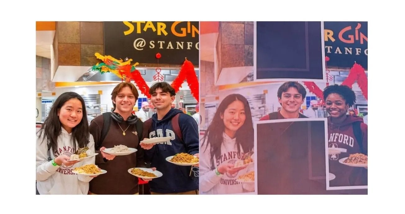 Stanford University admitted to using artificial intelligence to alter a student photograph on promotional banners, digitally swapping out a Hispanic senior for a Black woman and editing the body shapes of two other students before removing the displays