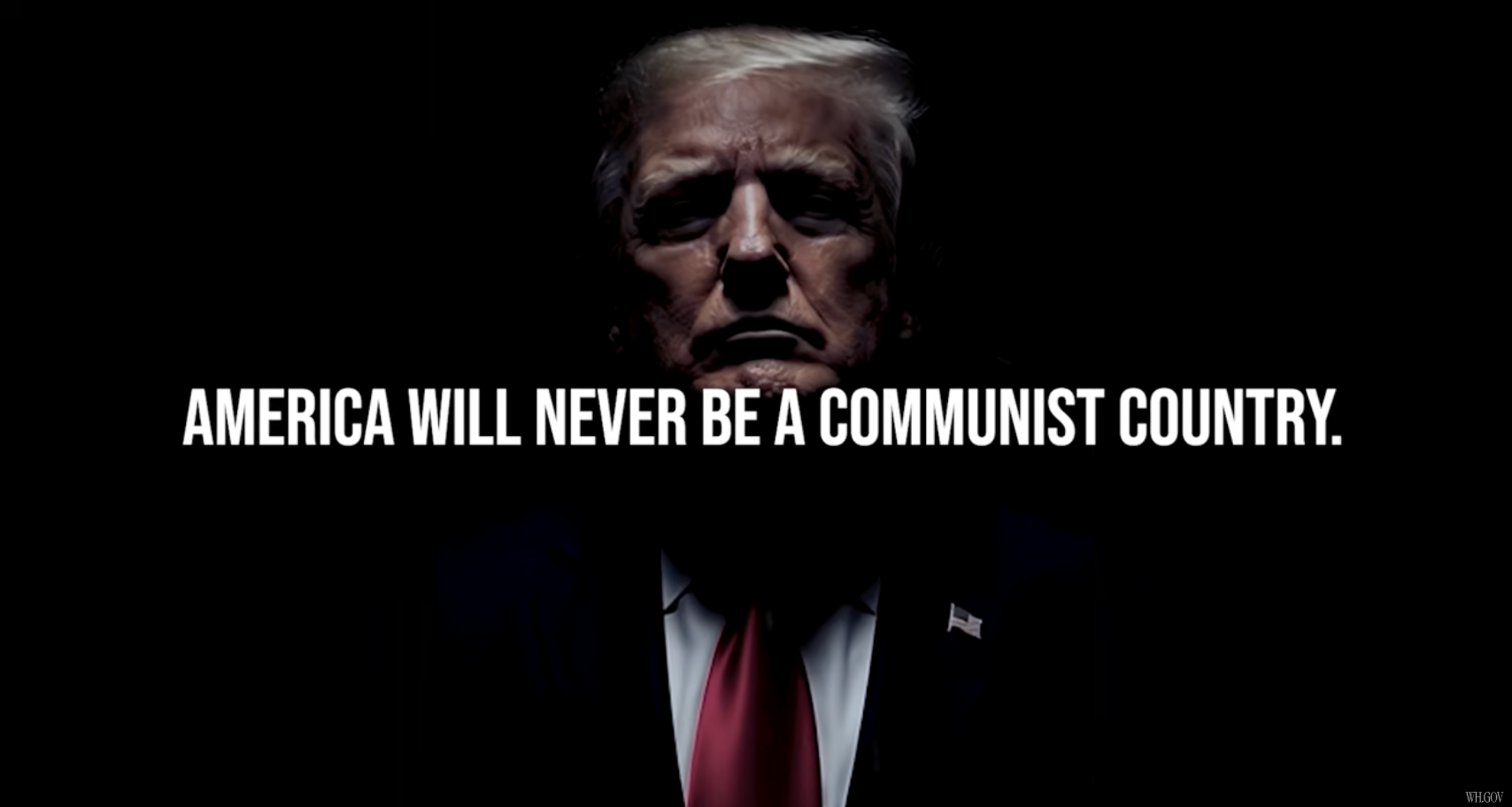 A second commercial glorifying President Donald Trump, paid for by the US government, aired on CBS stations Thursday night as the network continues its push to the right