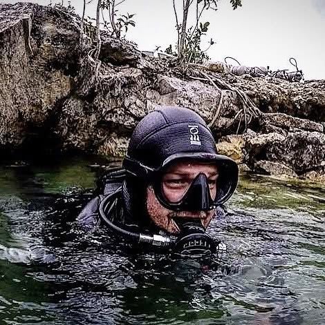 Erik Brown was a keen diver