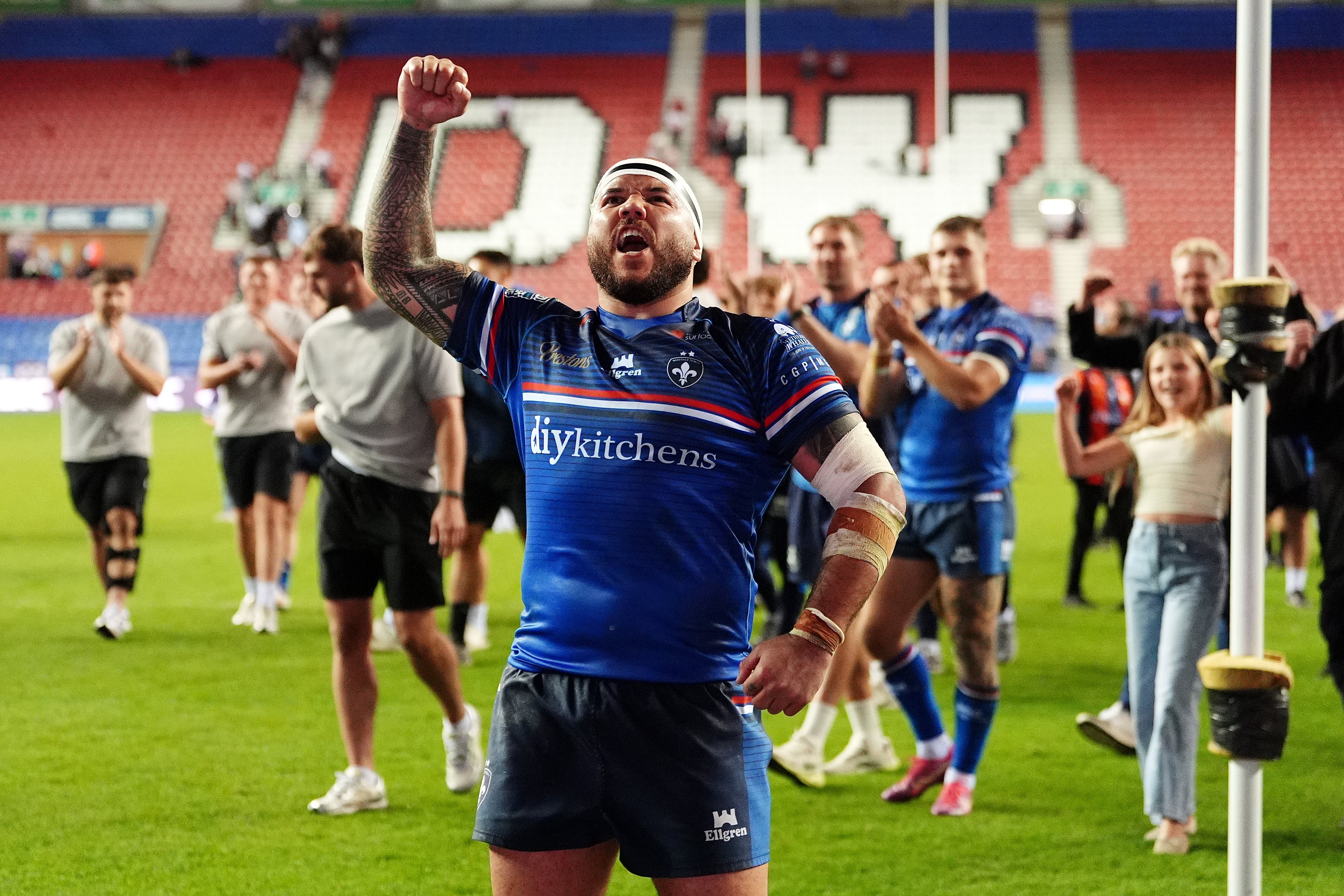 Jazz Tevaga is one of the stars who has lifted Wakefield to the Grand Final (Martin Rickett/PA)