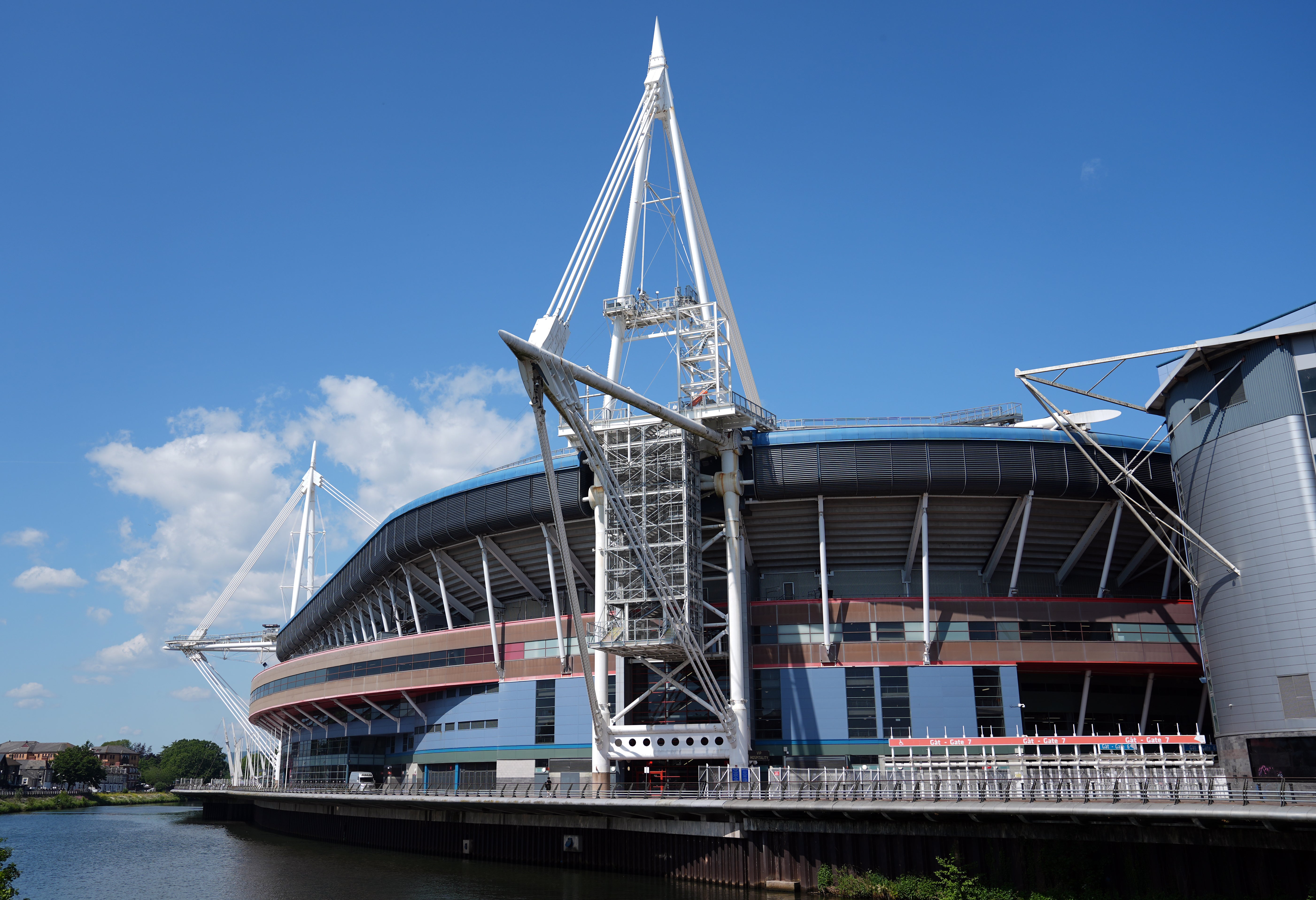 Cardiff will host the fight (Joe Giddens/PA)