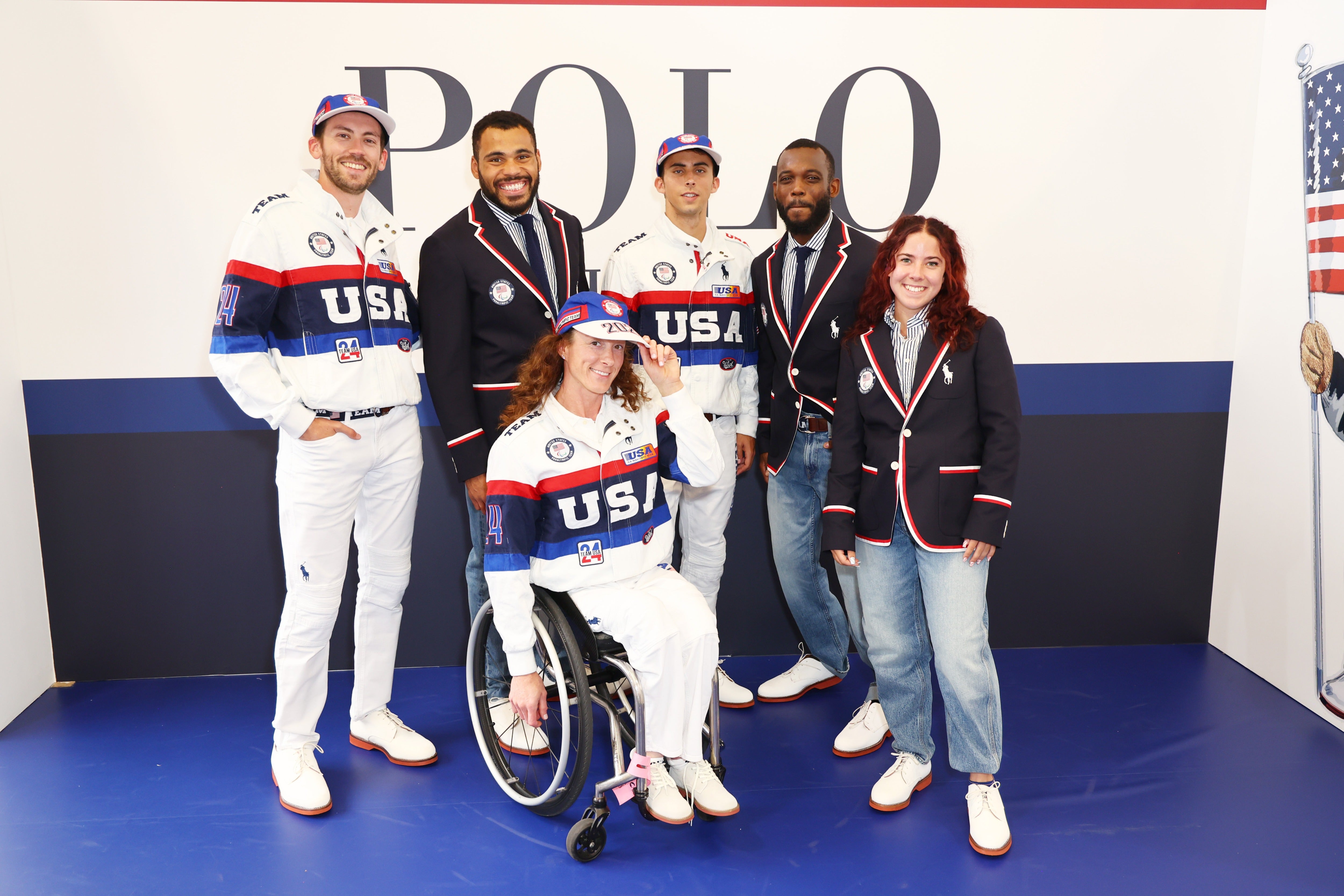 Guimaraes (right) represented Team USA at the 2024 Paris Paralympics, placing eighth in the long jump at Stade de France
