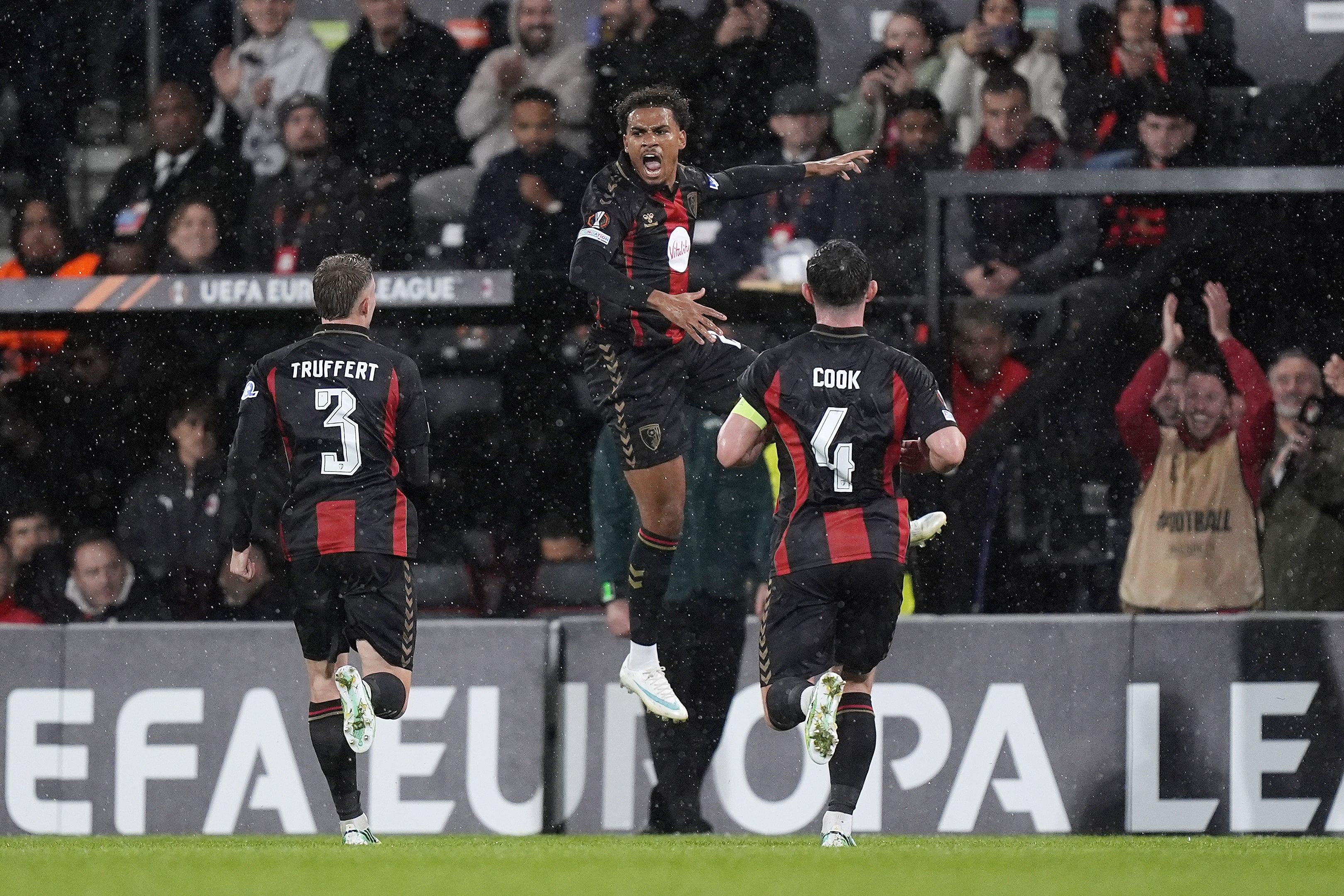 Amine Adli’s goal added some gloss to the scoreline (Andrew Matthews/PA)