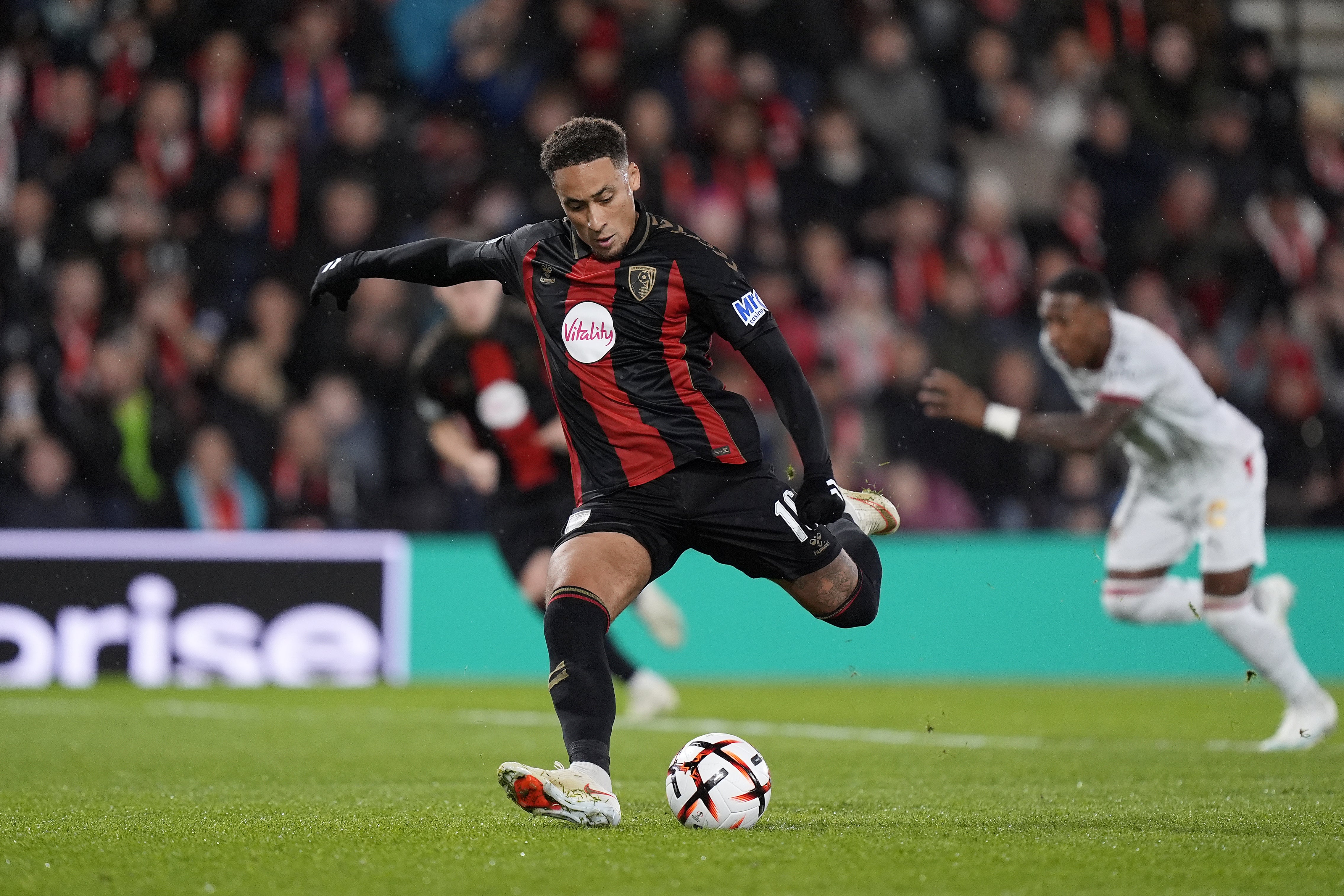 Marcus Tavernier was on target with his spot-kick (Andrew Matthews/PA)