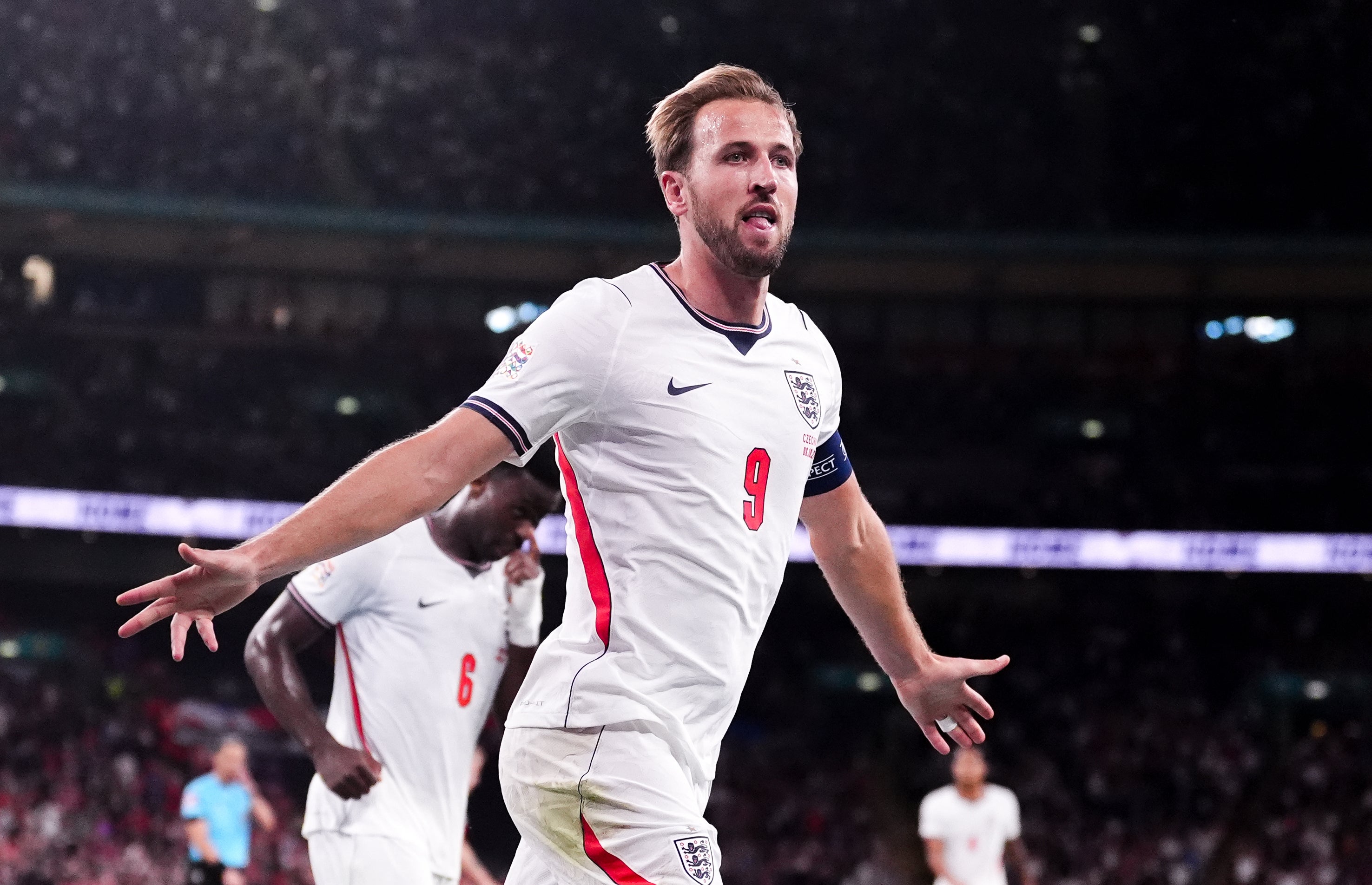 Harry Kane said his triumph was for all his England team