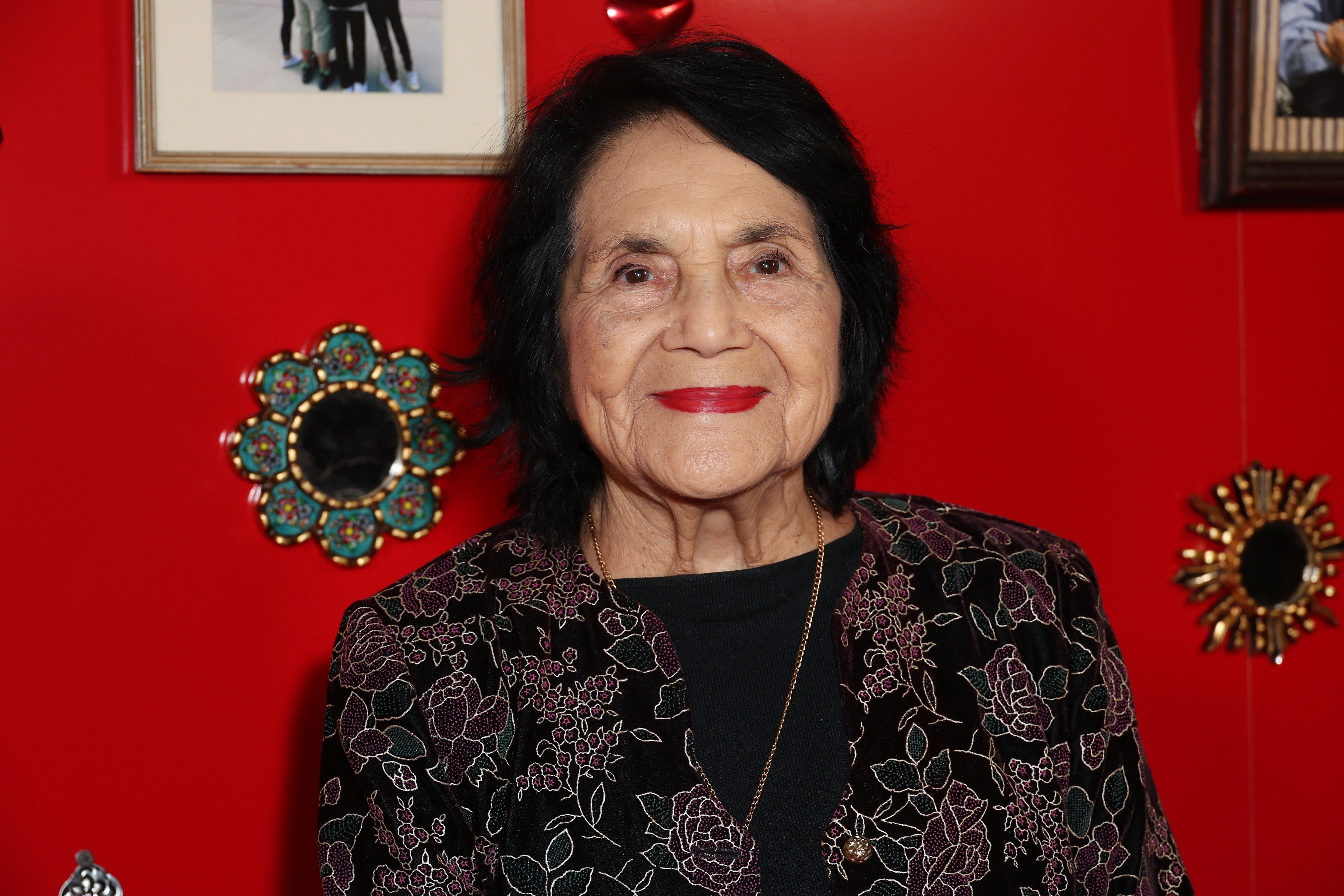 Dolores Huerta attends