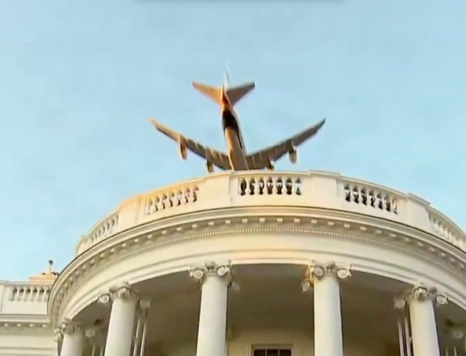 Residents in Washington, DC, were left feeling startled after Air Force One flew over the White House. The flyover was filmed and released as a video by the Trump administration