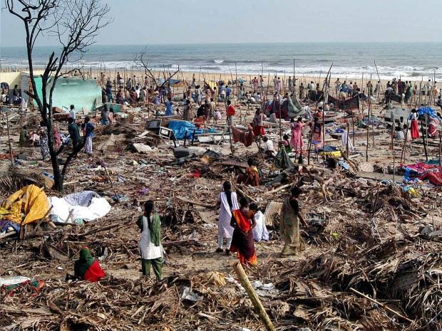Information on the asian tsunami disaster