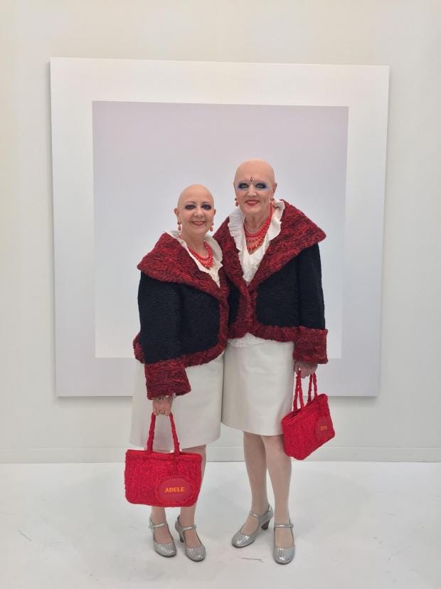 Frieze New York Eva and Adele