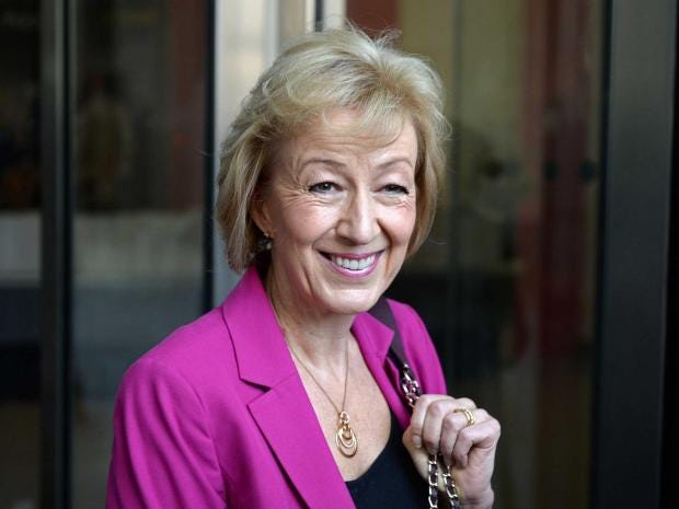 Nigel Farage endorses Andrea Leadsom to be next Prime Minister