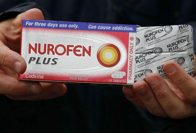 Britain's medicines regulator is warning some packages of Nurofen Plus could contain a drug often used to treat psychosis and schizophrenia. 