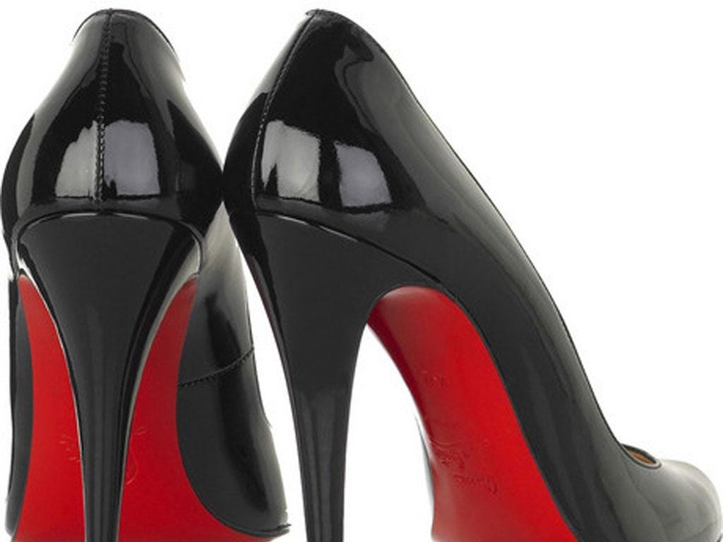 pink shoes red sole louboutin trademark - Catholic Commission for ...