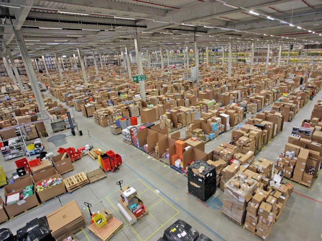 Amazon’s little helpers Inside the retail giant's huge distribution