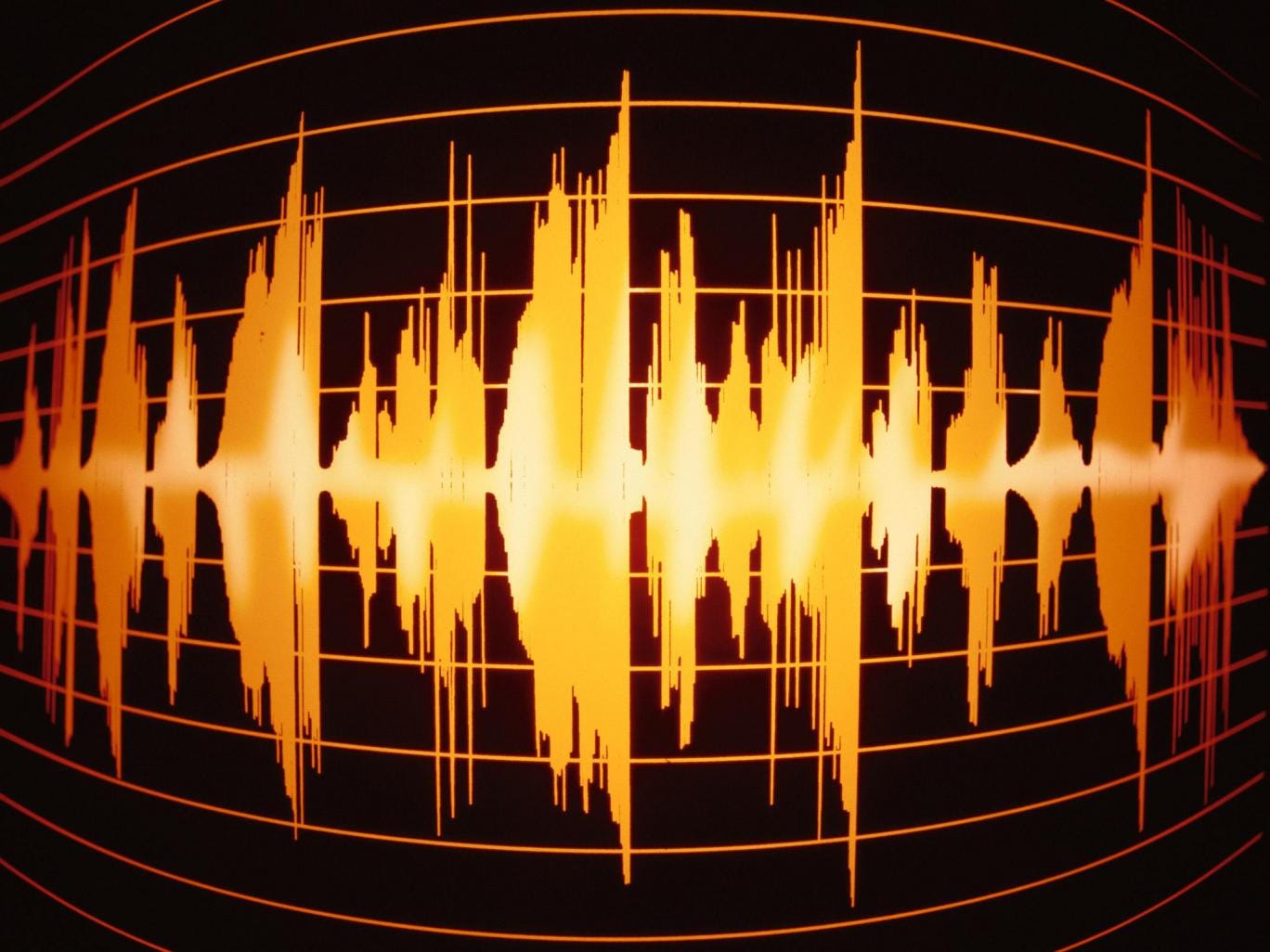 Sound wave: scientists have been using data collected from people making phone calls to help create unique voice ID software