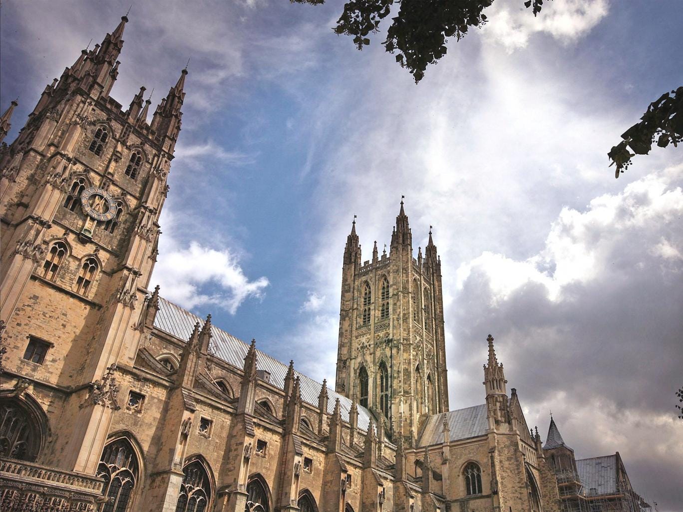 Canterbury Cathedral was founded in 597