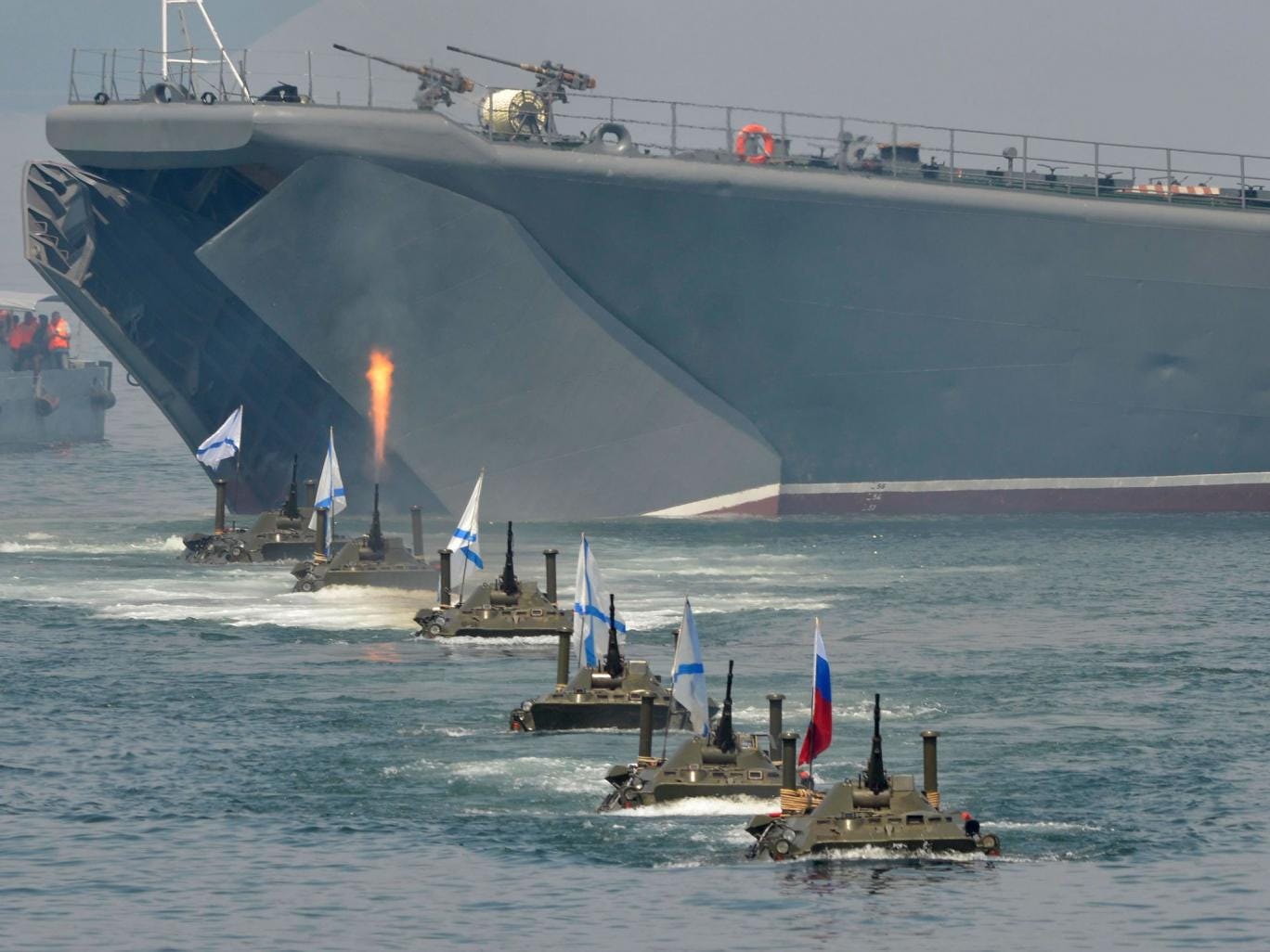 Navy Day celebrations in Vladivostok
