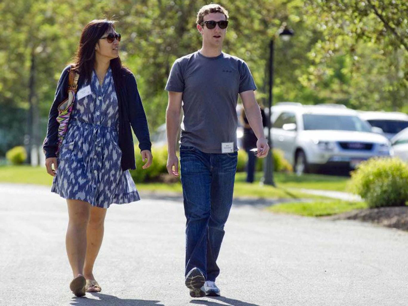 Mark Zuckerberg: Glad to be grey
