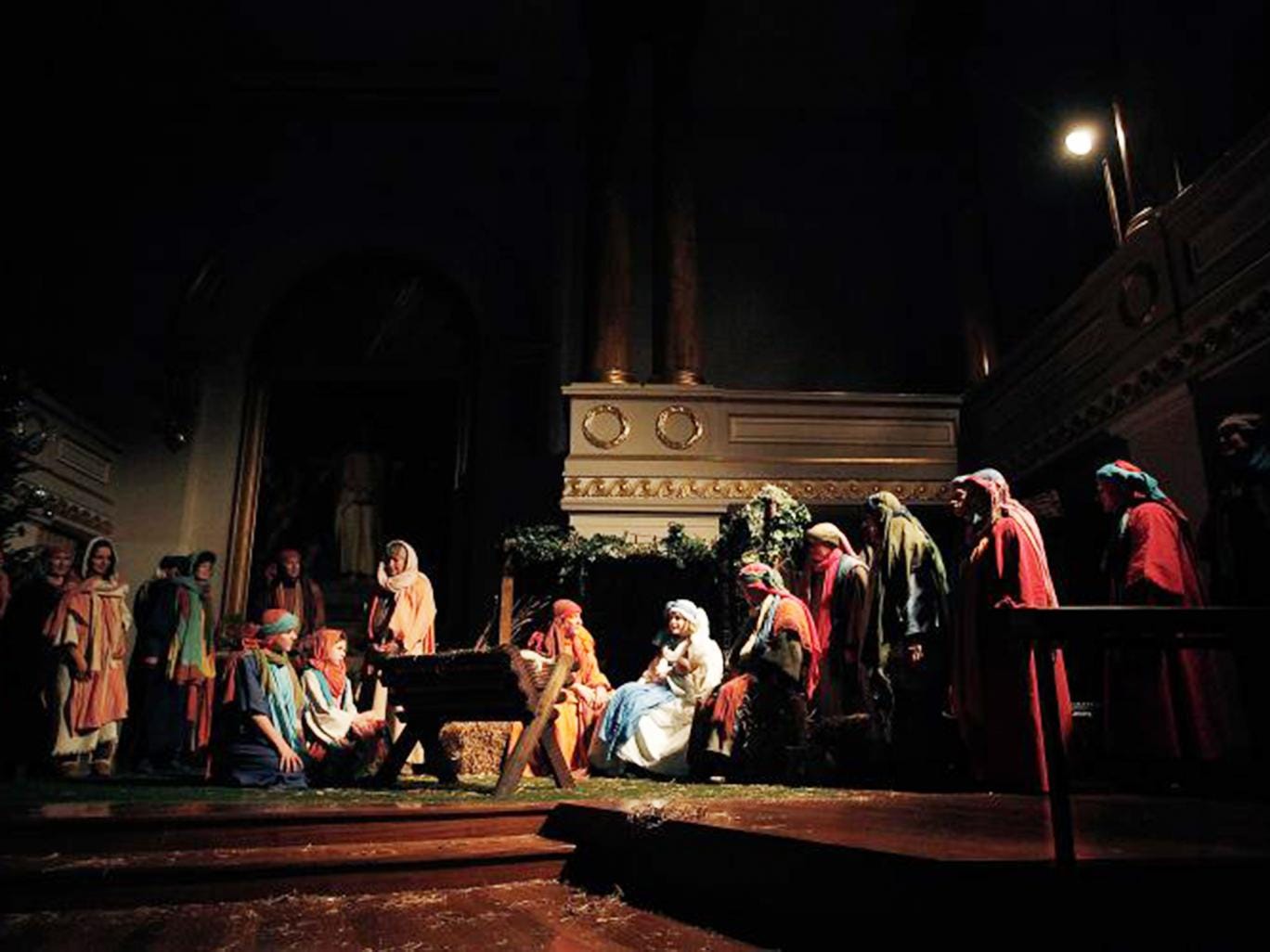 Stable values: A traditional Nativity play seems universally popular 