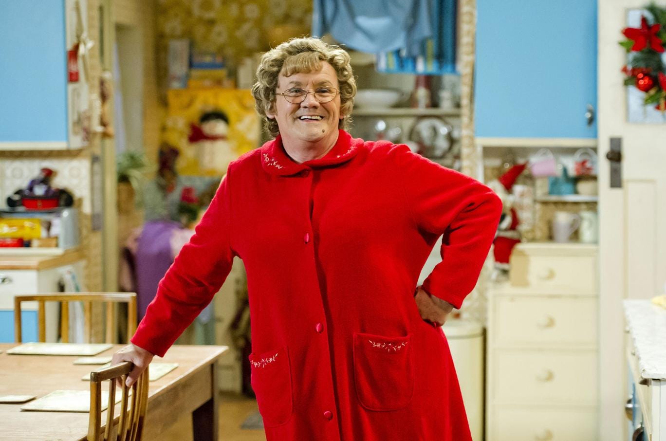 Brendan O'Carroll in the Mrs Brown's Boys Christmas special