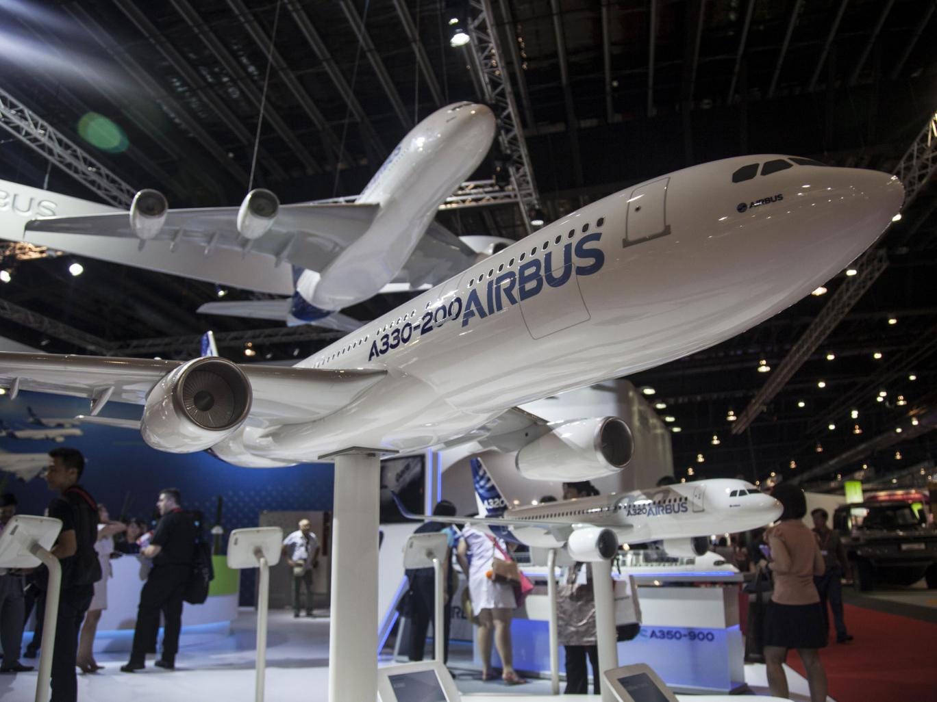 Airbus managed to secure the top sales spot thanks to a surge in orders in December 