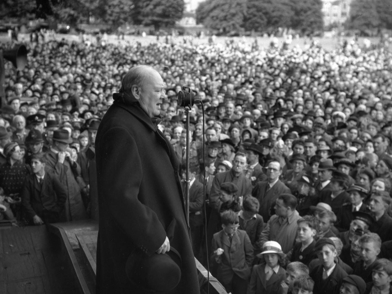 who was winston churchill cold war