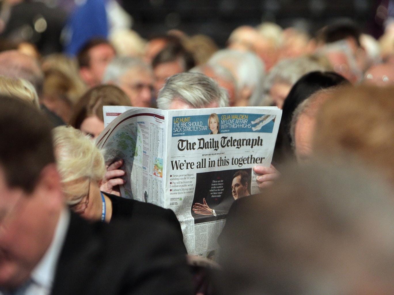 The Telegraph is Britain’s biggest-selling broadsheet newspaper