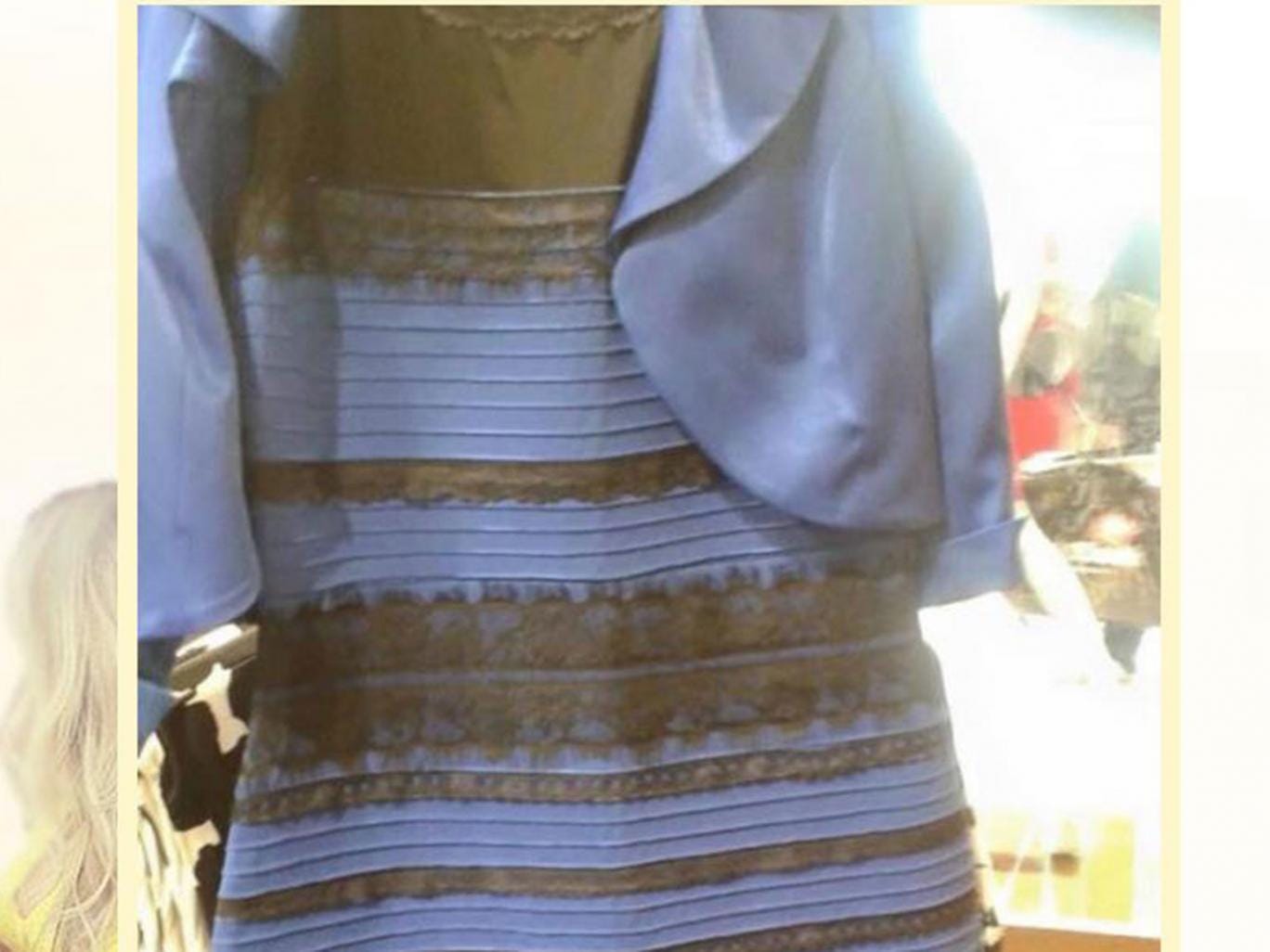 The dress can be seen in different colours