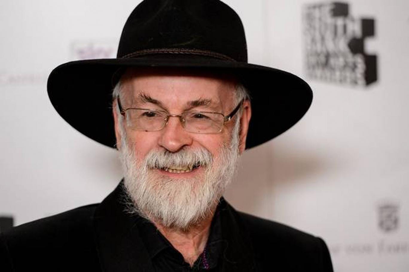 Terry Pratchett attends the South Bank Sky Arts Awards in 2012