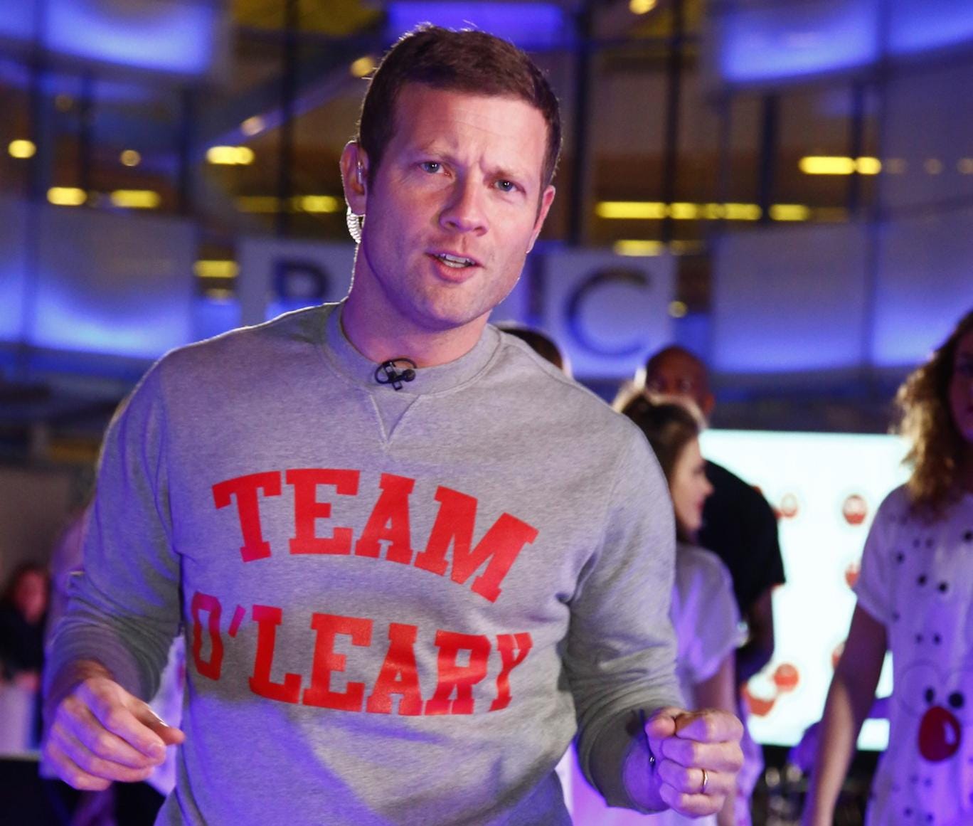 Dermot O'Leary begins his danceathon for Comic Relief 2015