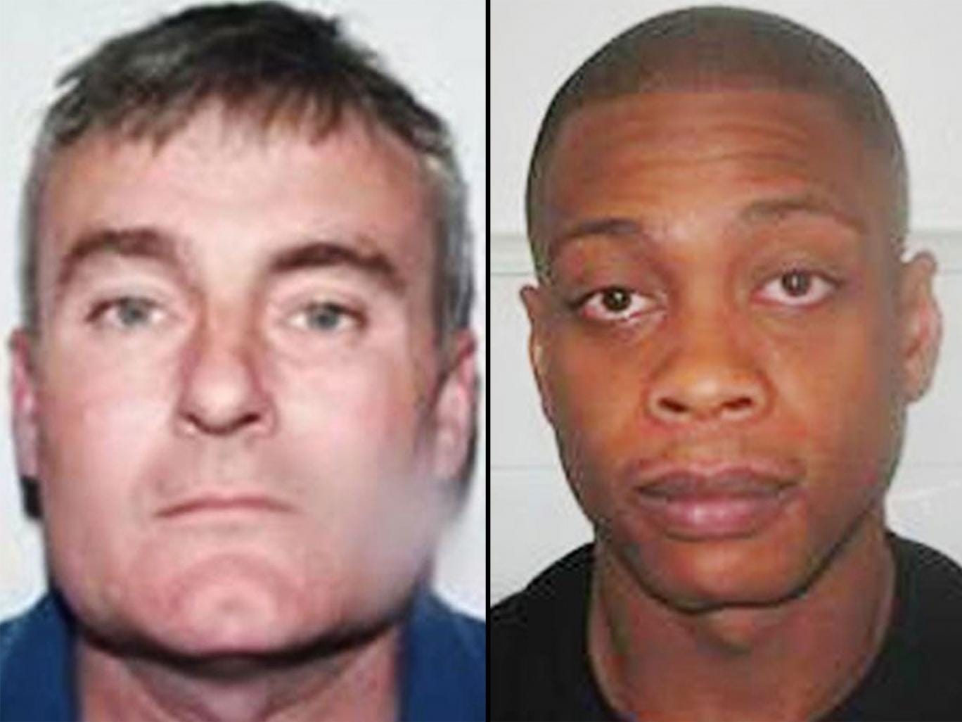 Paul Monk (left) and <b>Jayson McDonald</b> who were featured on the UK&amp;#039 - mostwanted