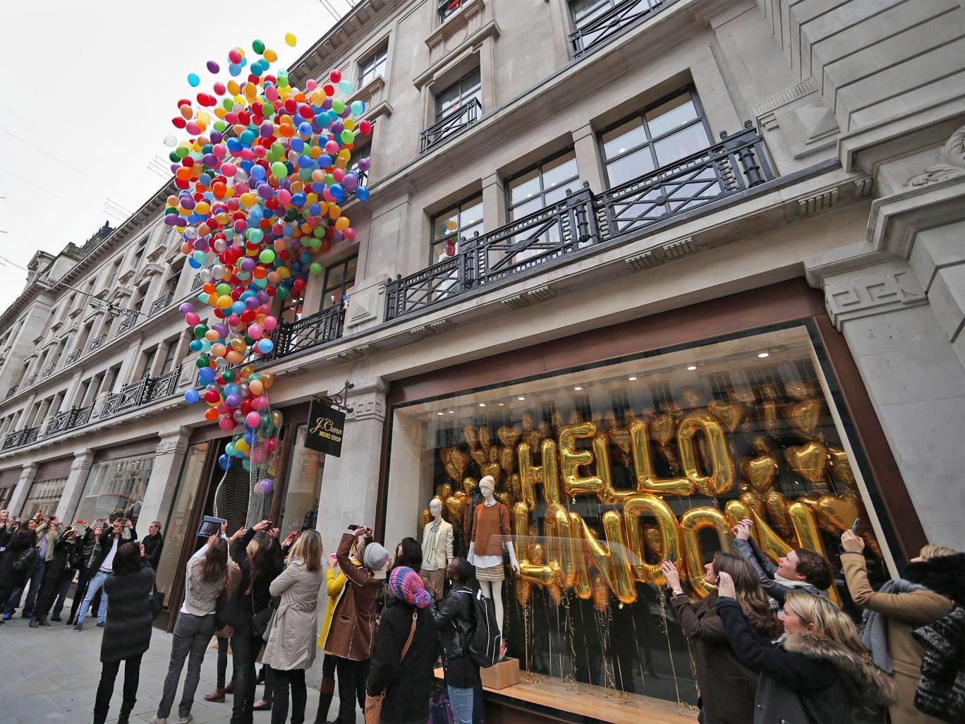 The estate has pumped money into transforming Regent Street into a luxury retail attraction, with brands such as J.Crew 