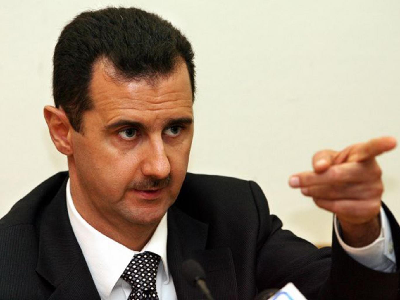 President al-Assad (AFP/Getty)