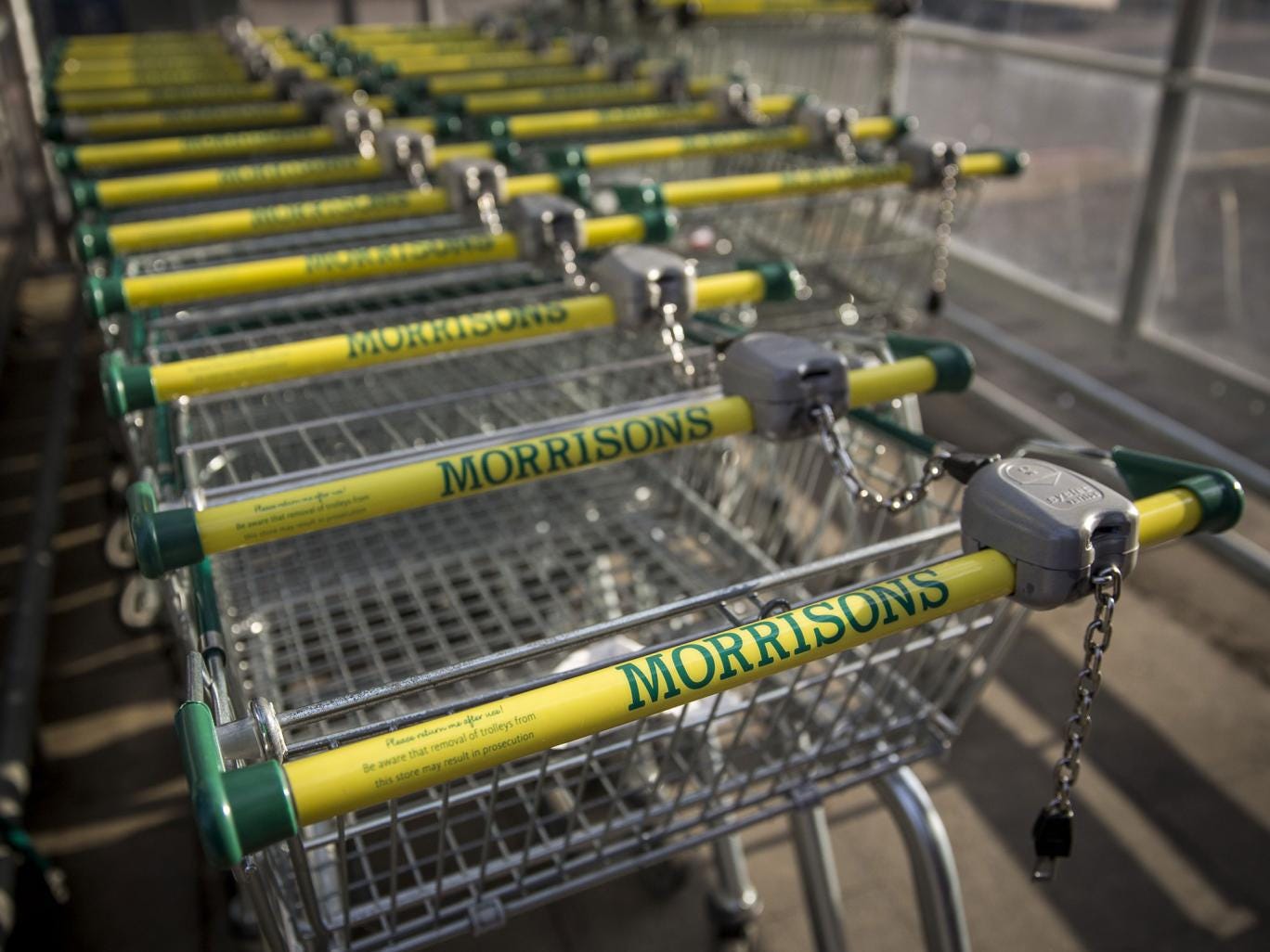Morrisons trollies 