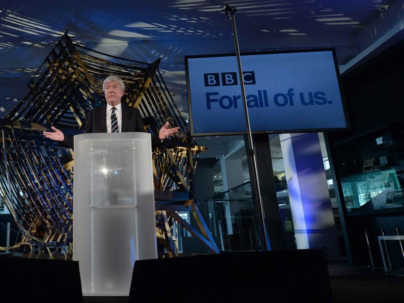 BBC head Tony Hall unveils new proposals for the corporation in a speech last week at the Science Museum, London