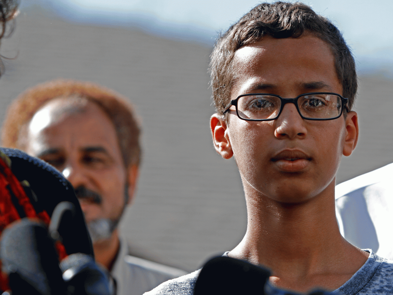 Ahmed Mohamed was arrested after his homemade clock was mistaken for a bomb - AHMED-MOHAMED