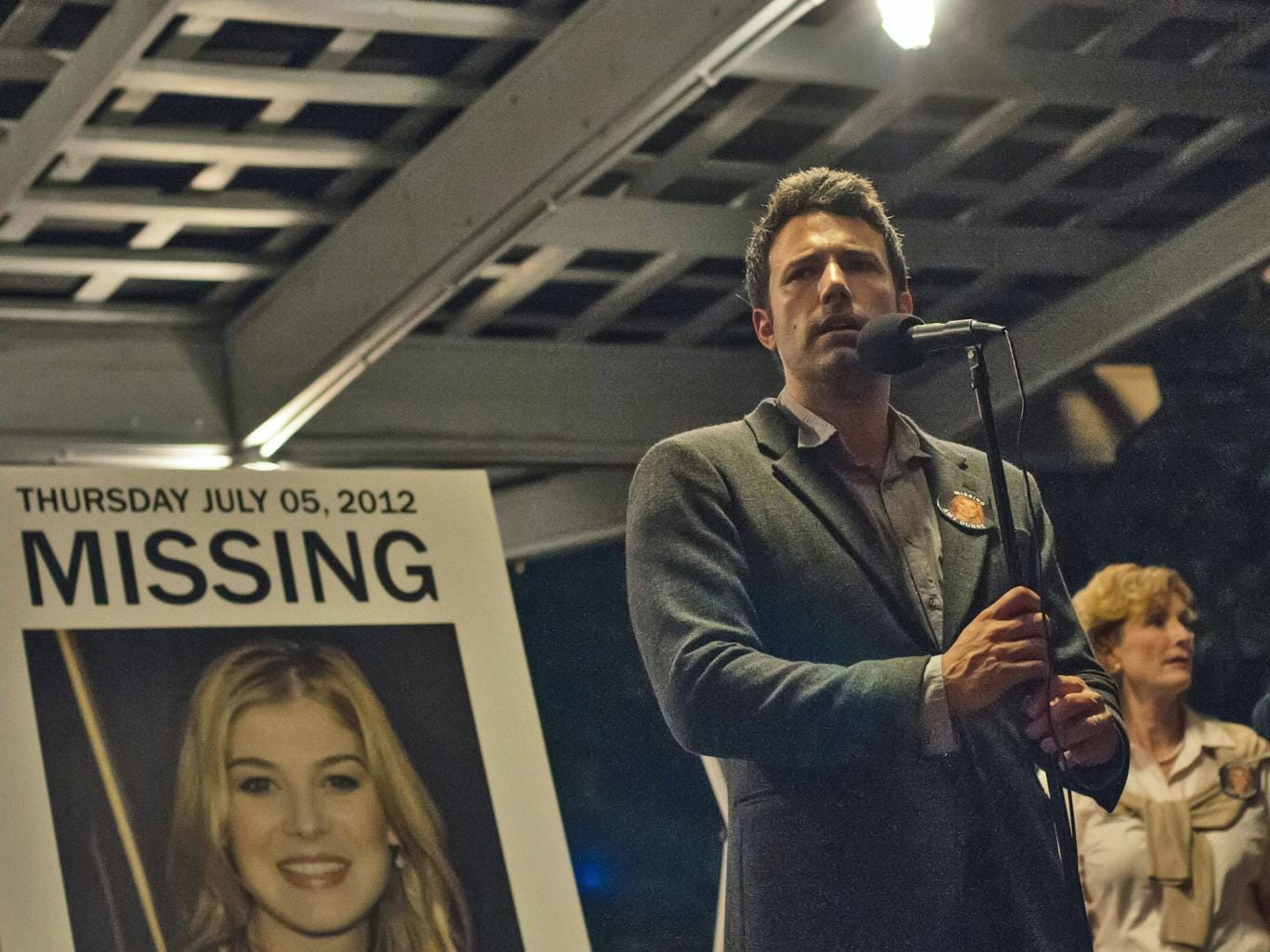 The real thing: the film adaptation of Gone Girl starring Ben Affleck and Rosamund Pike