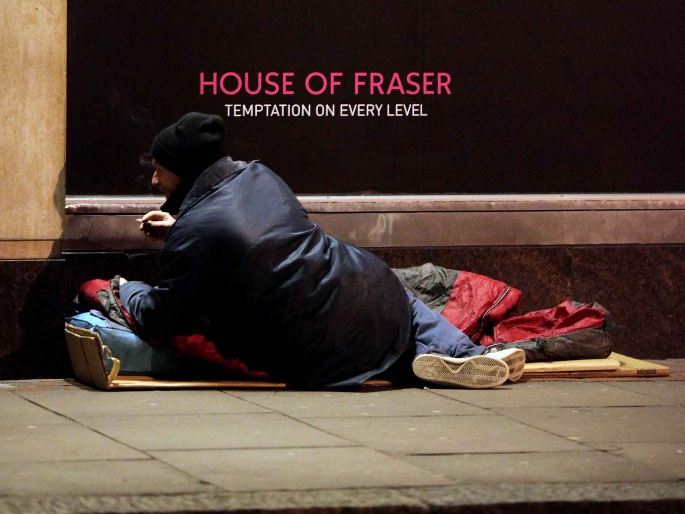 Youth homelessness figure eight times higher than Government admits