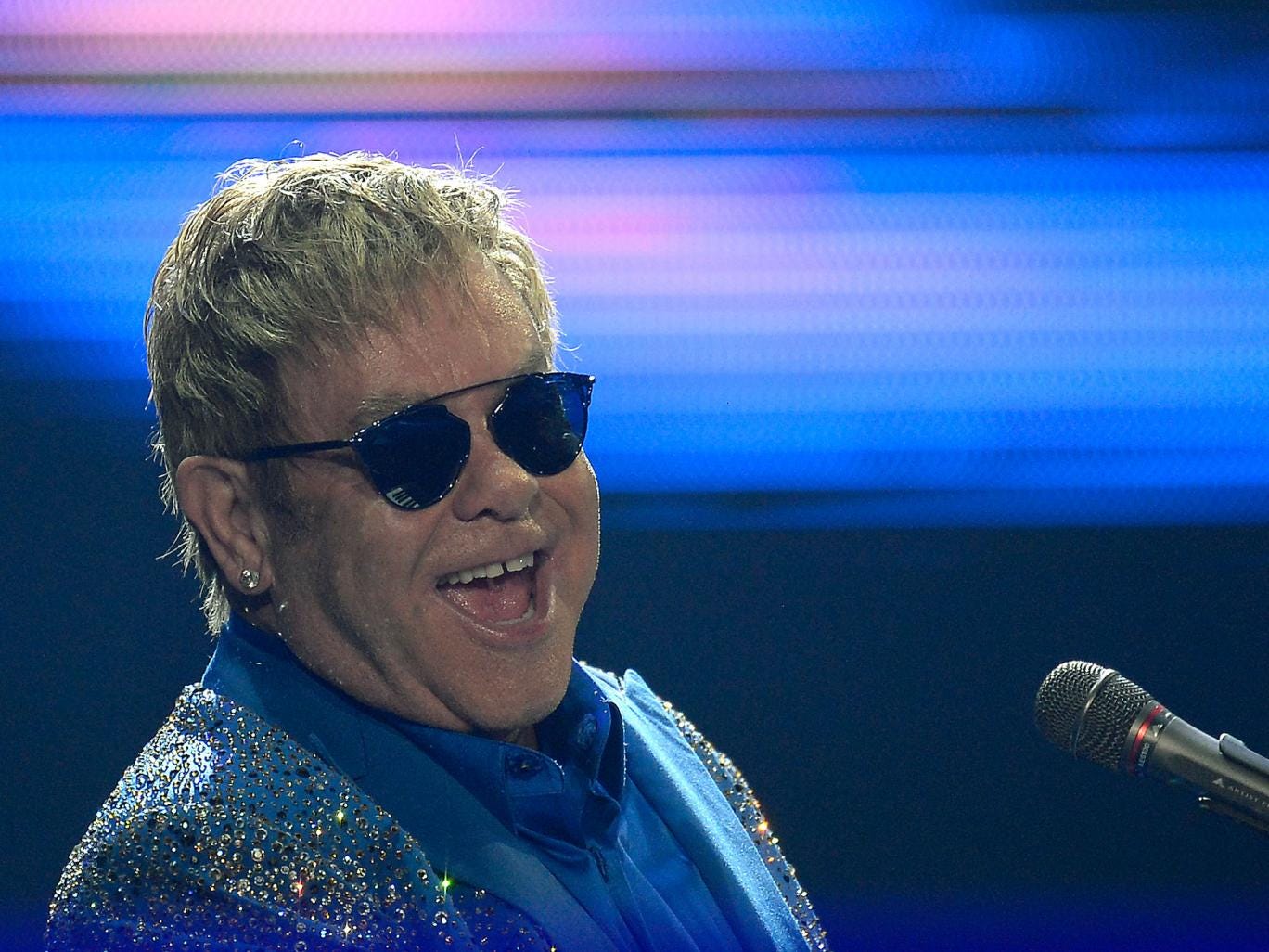 Sir Elton John may have  received a phone call from the real Vladimir Puti