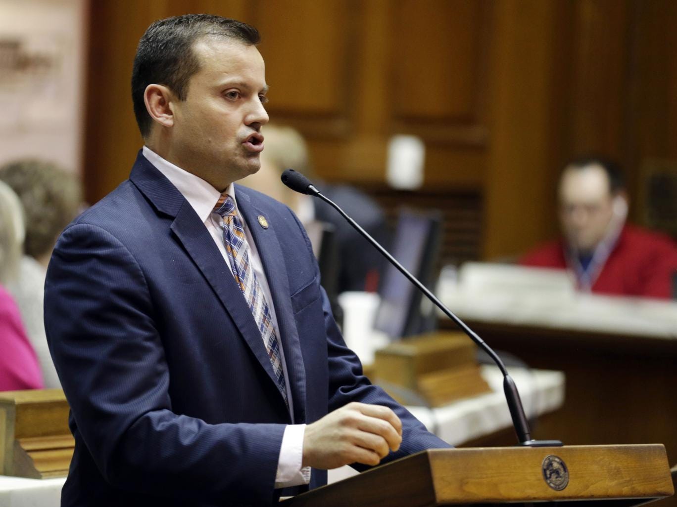 Rep. Jud McMillin has resigned as Brookville Republican