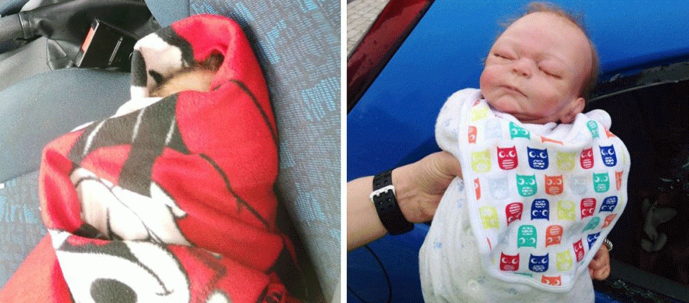 Dudley Police mistook a baby's toy for a newborn baby