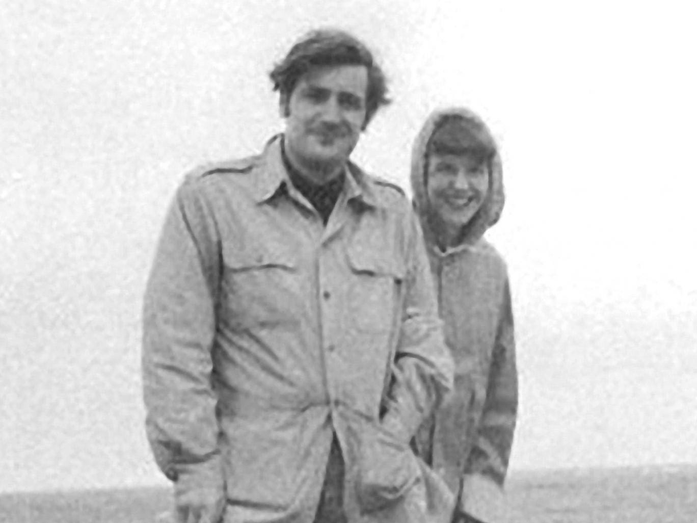 Ted Hughes and Sylvia Plath in Massachusetts in 1959